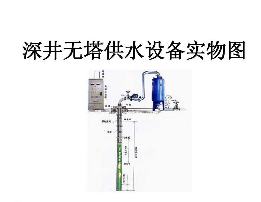 原平市井泵无塔式供水设备